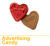 advertising candy